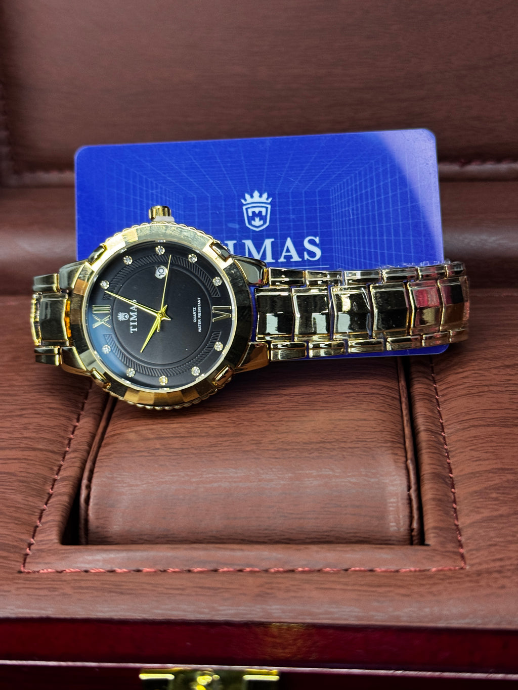 T.M.S Golden watch