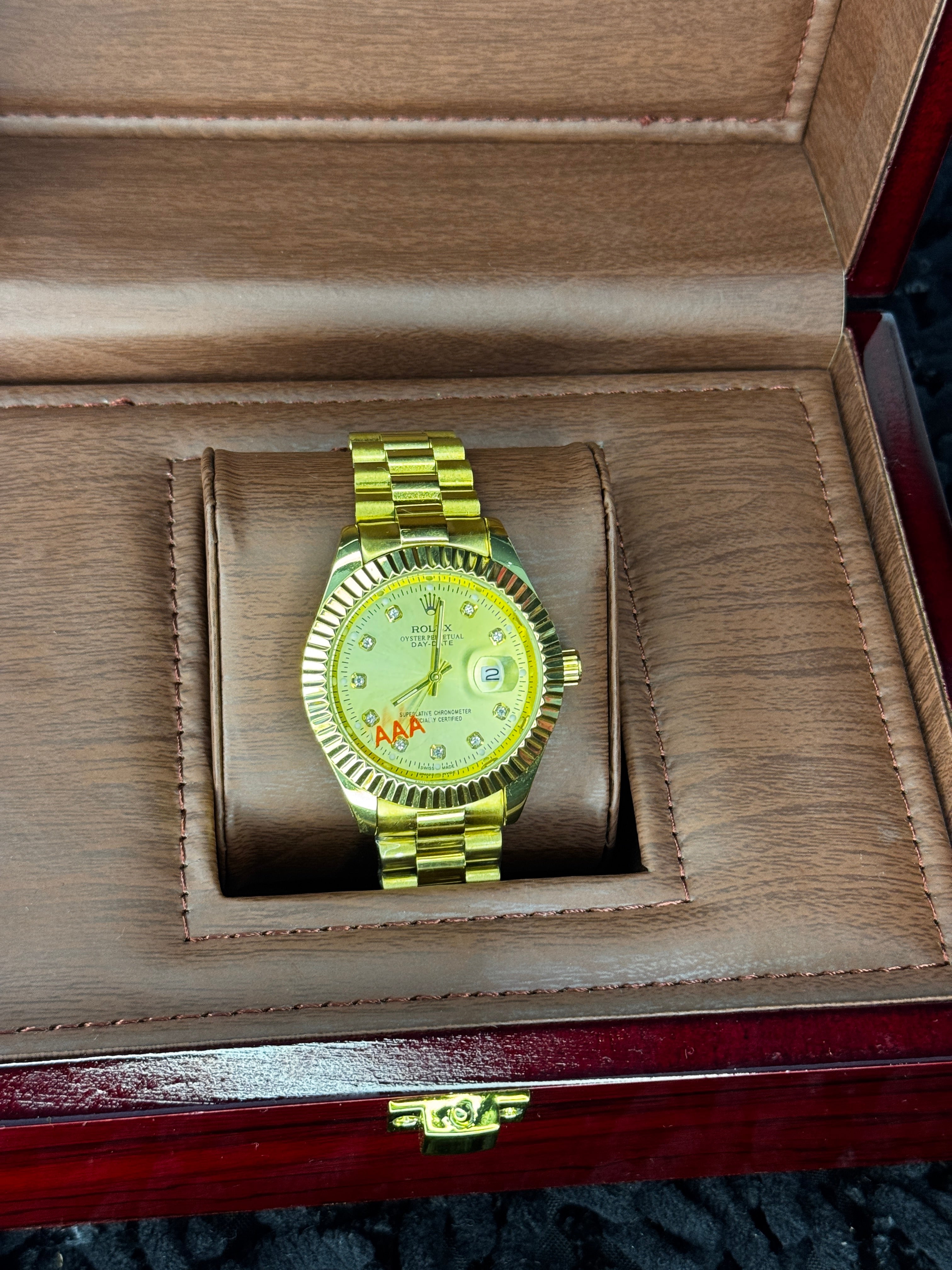 Rolex Golden Watch ⌚ – Luxury