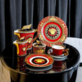 Medusa Red Tea set Versace