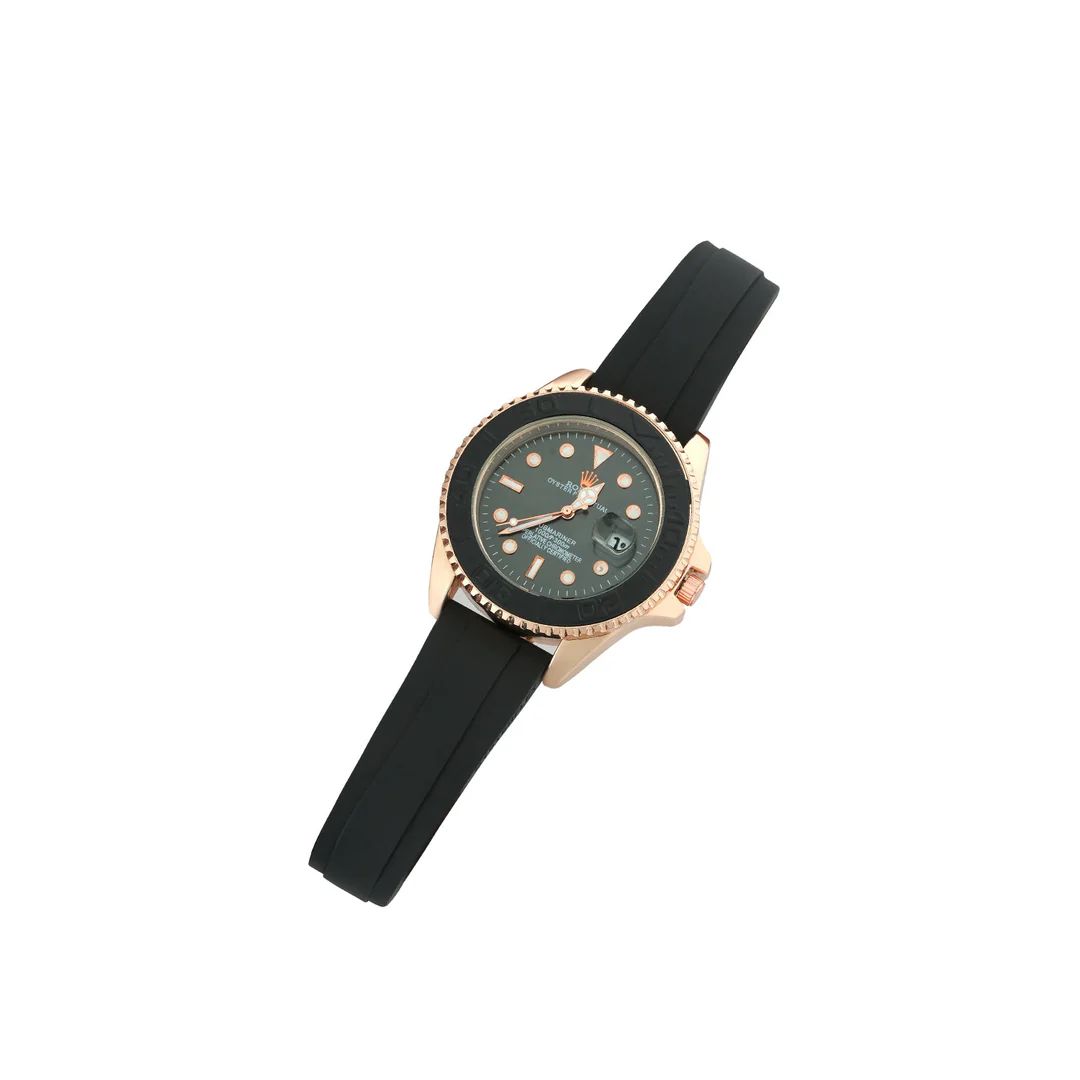 Rolex Rosegold With Ruber Strap